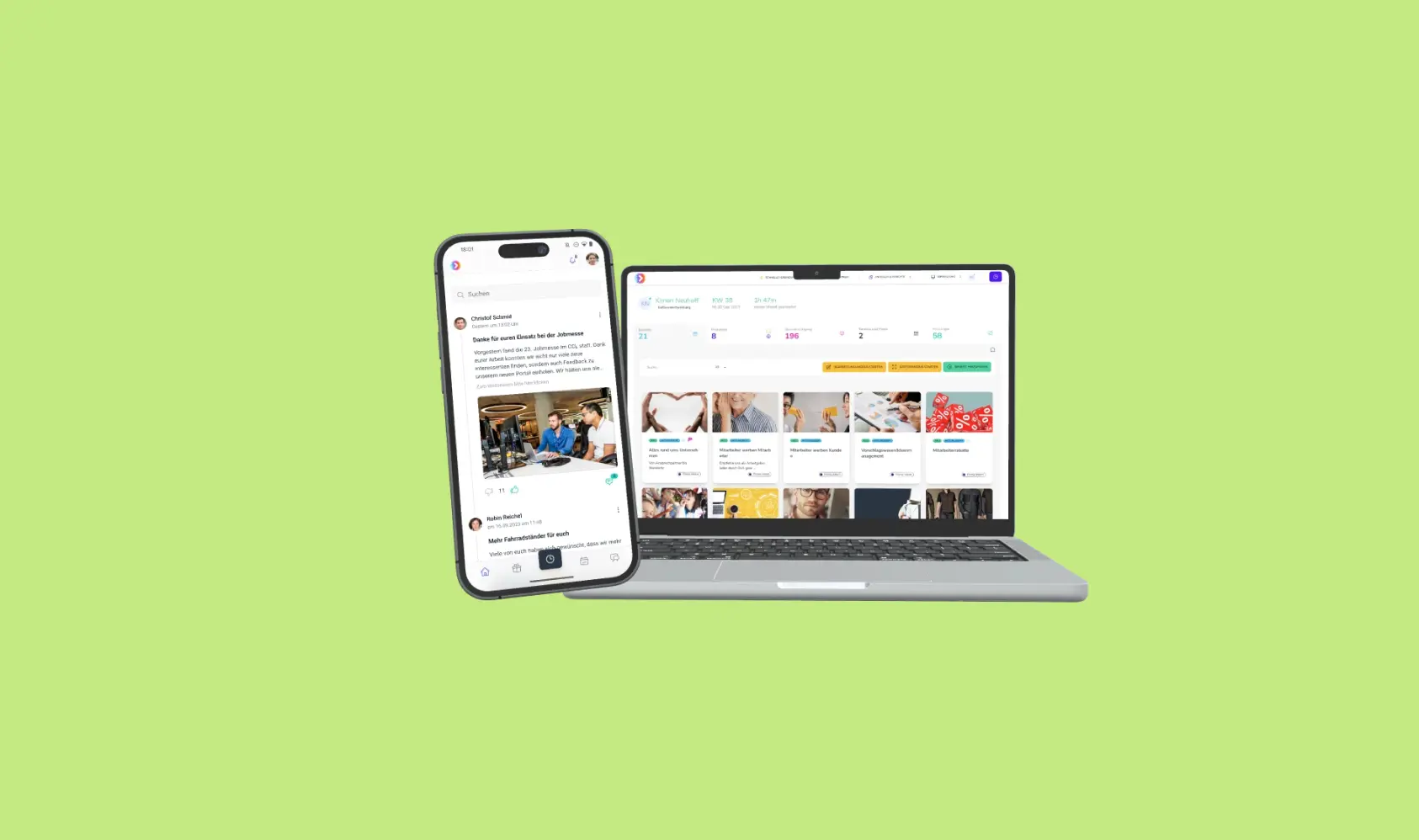 Tawodo Screenshots in Smartphone und Laptop